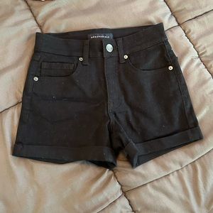 Aeropostale Black Jean Shorts